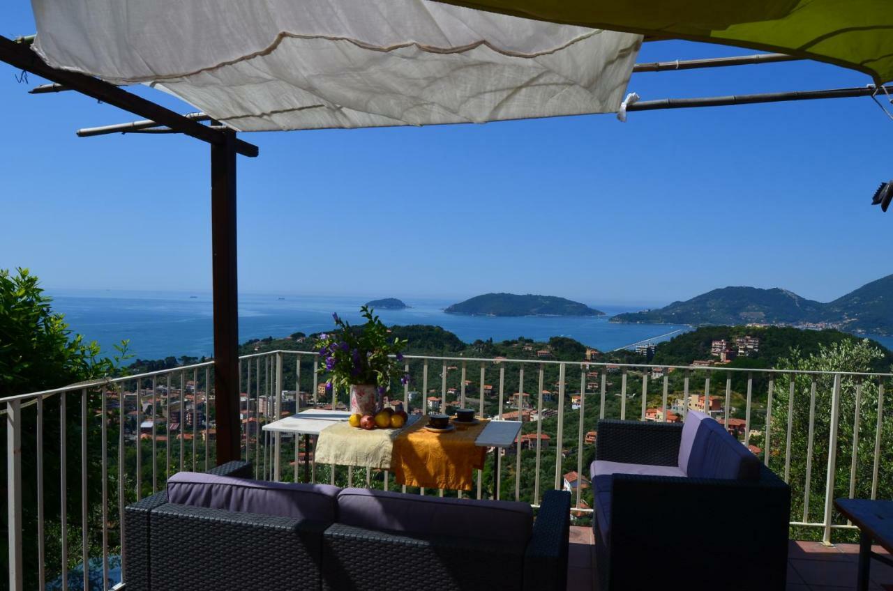 La Castellana Una Finestra Sul Mare- Air Conditioned Lerici Eksteriør bilde