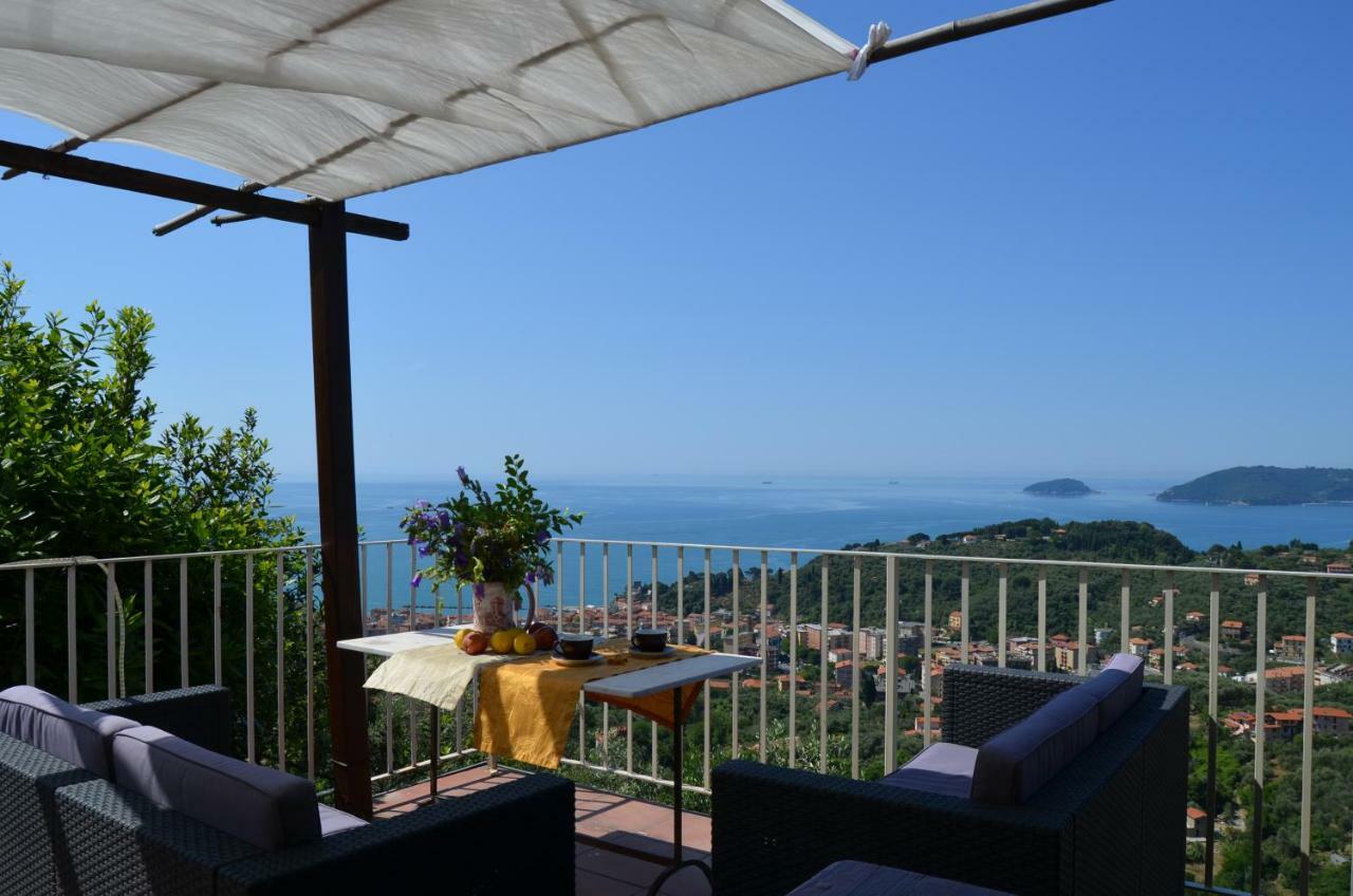 La Castellana Una Finestra Sul Mare- Air Conditioned Lerici Eksteriør bilde